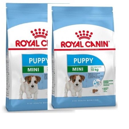 ROYAL CANIN MINI PUPPY KG.8 **acquisto minimo 2 sacchi*prezzo riferito alla singola confezione*