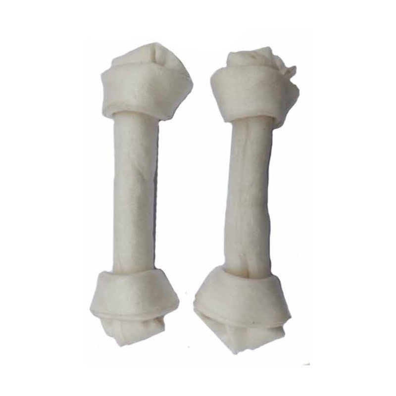 OSSO ANNODATO IN PELLE DI BUFALO CM 14