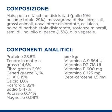 HILL'S SCIENCE PLAN LARGE BREED PUPPY ALIMENTO CON POLLO KG.12 *acquisto minimo 2 sacchi*prezzo riferito alla singola confezione