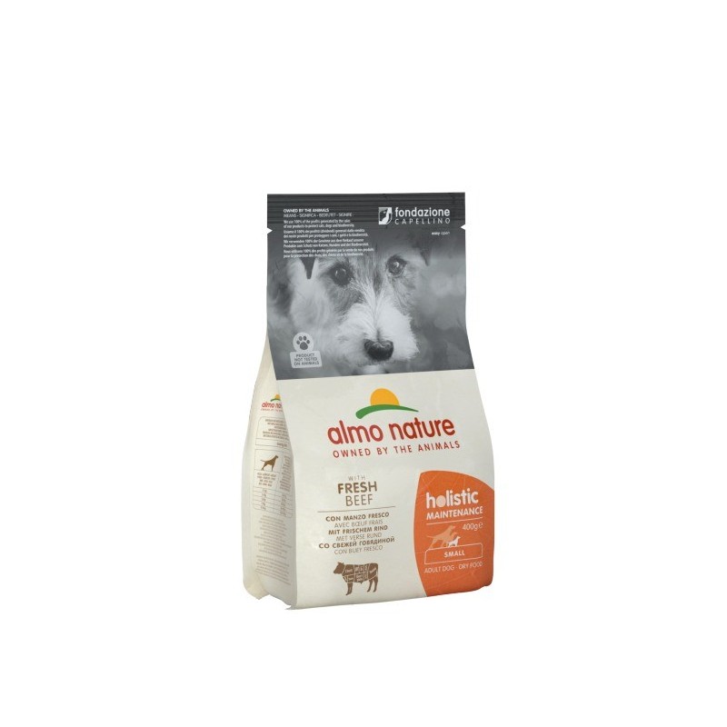 ALMO NATURE HOLISTIC CROQUETTES CANE ADULTO SMALL GUSTO MANZO 400GR ...