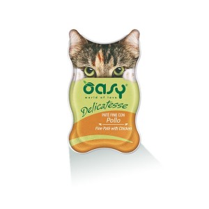 OASY PATE' FINE CON POLLO 85GR
