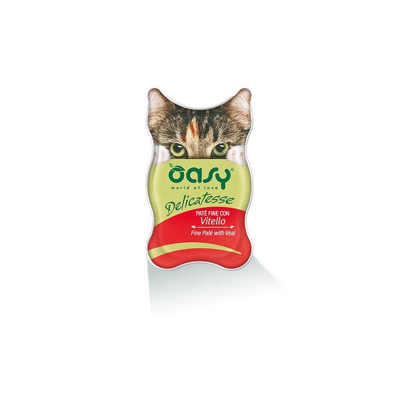 OASY PATE' FINE CON VITELLO 85GR