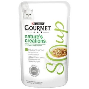 GOURMET NATURE'S CREATIONS SOUP TONNO E GUSTOSE VERDURE 40GR