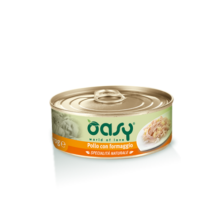 OASY POLLO FORMAGGIO 70 GR
