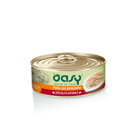 OASY POLLO PROSCIUTTO 70 GR