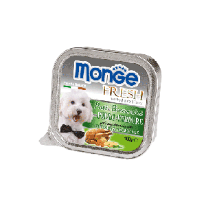 MONGE FRESH GR.100 POLLO E ORTAGGI 