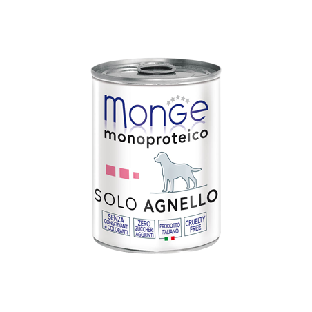 MONGE MONOPROTEICO GR.400 AGNELLO