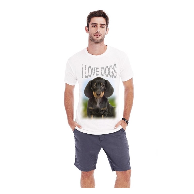 T-SHIRT UOMO BASSOTTO