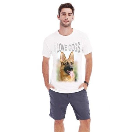 T-SHIRT UOMO PASTORE TEDESCO