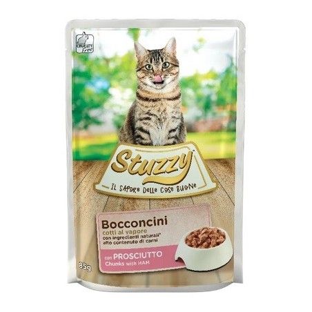 STUZZY CAT BUSTA GR.85 BOCCONCINI PROSCIUTTO