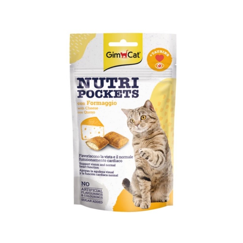 NUTRIPOCKETS FORMAGGIO E TAURINA GR.60