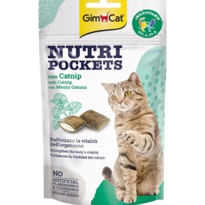 NUTRIPOCKETS CON CATNIP E MENTA  GR.60