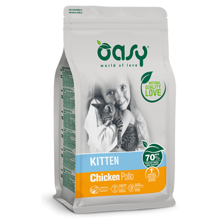 OASY CAT KITTEN POLLO 1.5 KG