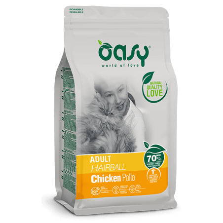 OASY CAT ADULT HAIRBALL 300 GR