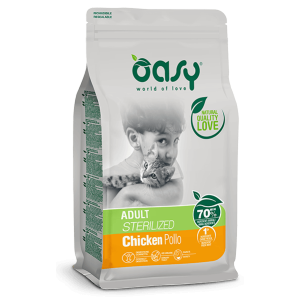 OASY CAT ADULT STERILIZED POLLO 1.5 KG