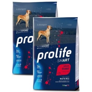 PROLIFE..DOG ADULT GIANT KG.12 **acquisto minimo 2 sacchi*prezzo riferito alla singola confezione*