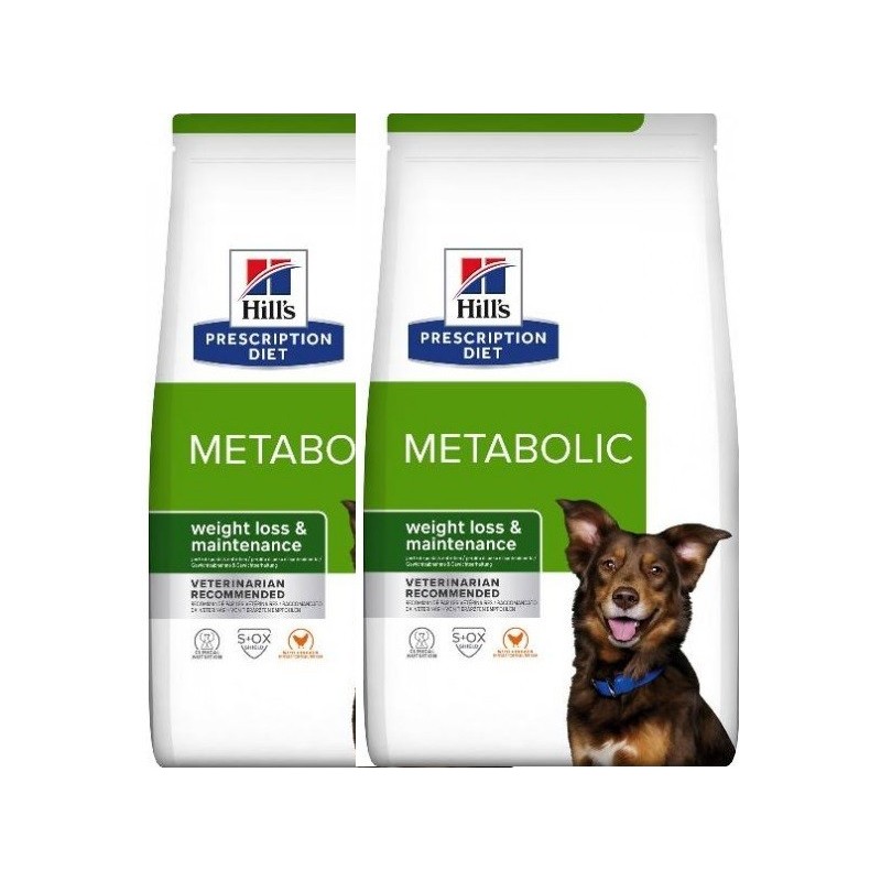 HILL'S METABOLIC CANE 12KG **acquisto minimo 2 sacchi*prezzo riferito alla singola confezione*