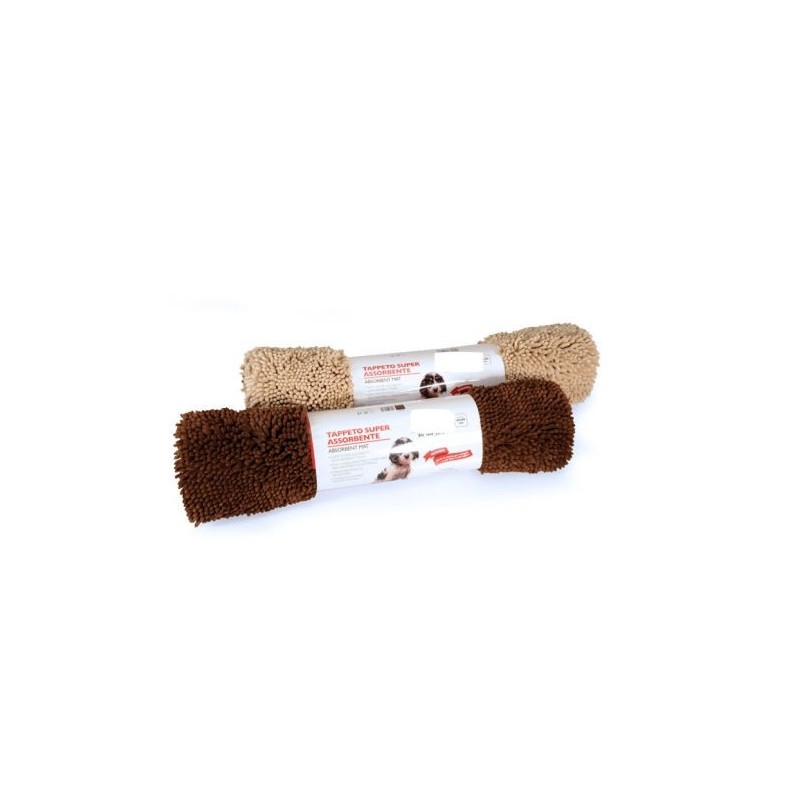 Tappetino Multiuso Douceur D'Intérieur Softy | 43x32 Cm | PVC Marrone
