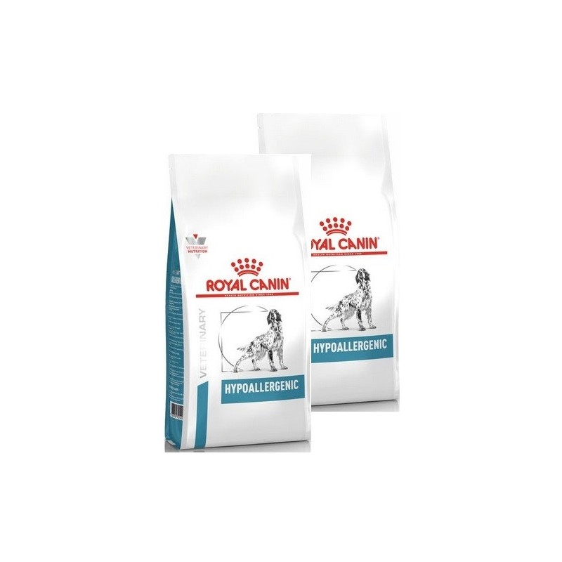ROYAL CANIN HYPOALLERGENIC CANE KG. 14 **acquisto minimo 2 sacchi*prezzo riferito alla singola confezione*