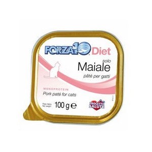 FORZA 10 VASCHETTA GATTO SOLO MAIALE GR.100
