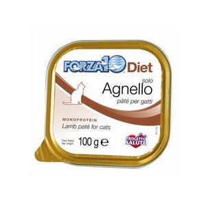 FORZA 10 VASCHETTA GATTO SOLO AGNELLO GR.100