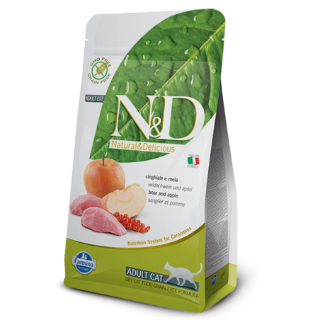 FARMINA N&D PRIME ADULT CINGHIALE E MELA  5KG