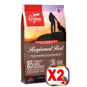 ORIJEN DOG REGIONAL RED KG.11.4x 2PZ