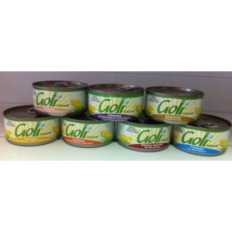 GOLI GR.170 TONNO E SALMONE 