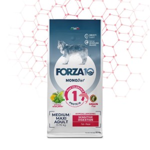FORZA 10 MONODIET MEDIUM MAXI SENSITIVE DIGESTION 10KG