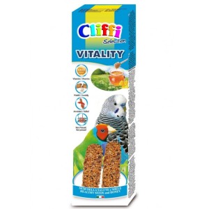 CLIFFI STICKS PAPPAGAL. VITALITY
