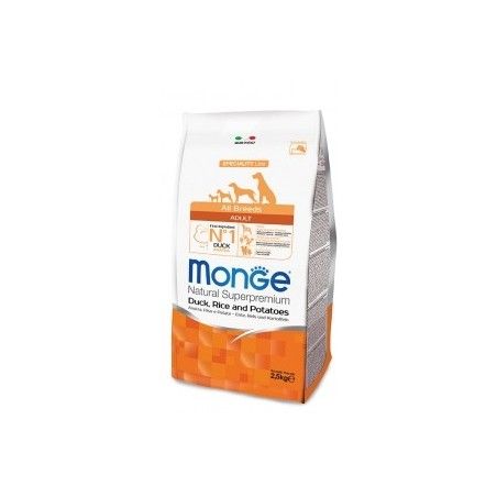 MONGE ALL BREEDS ANATRA RISO PATATE KG.12.