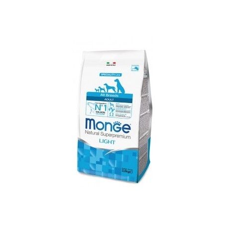 MONGE ALL BREEDS LIGHT SALMONE KG.12.