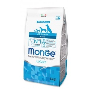 MONGE ALL BREEDS LIGHT SALMONE KG.2,5