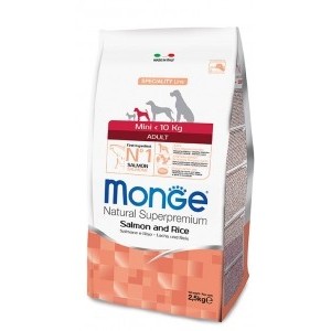 MONGE MINI SALMONE E RISO KG.7,5
