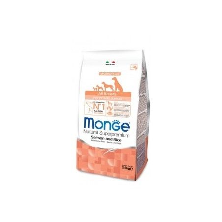 MONGE ALL BREEDS PUPPY SALMONE E RISO GR.800