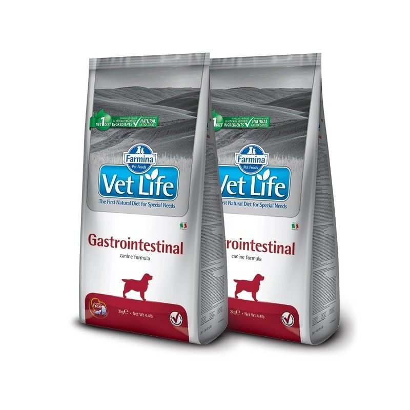 VETLIFE DOG GASTROINTESTINAL KG.12 **acquisto minimo 2 sacchi*prezzo riferito alla singola confezione*