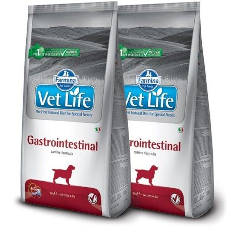 VETLIFE DOG GASTROINTESTINAL KG.12 **acquisto minimo 2 sacchi*prezzo riferito alla singola confezione*
