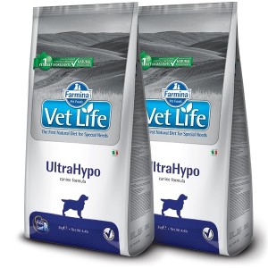 VETLIFE DOG ULTRAHYPO KG.12 **acquisto minimo 2 sacchi*prezzo riferito alla singola confezione*