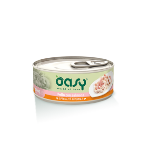 OASY CAT 150GR POLLO SALMONE 