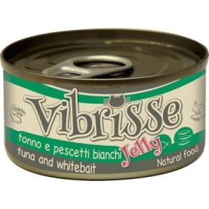 VIBRISSE GR.70 JELLY TONNO CON PESCETTI BIANCHI