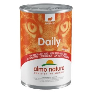 ALMO DAILY GATTO 400 GR MANZO