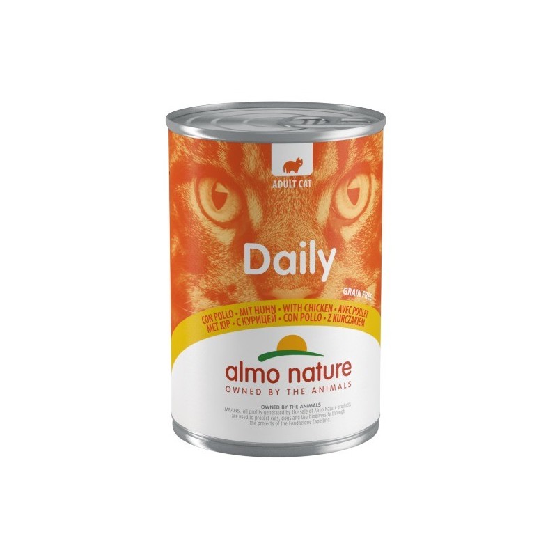 ALMO DAILY GATTO 400 GR POLLO