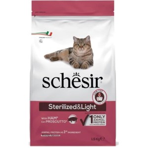 SCHESIR CROCC.KG.1,5 STERILIZED & LIGHT AL PROSCIUTTO 