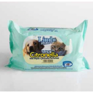 LINDO CAT SALVIETTE CITRONELLA 40 PEZZI
