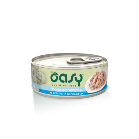 OASY CAT TONNO VONGOLE 70 GR