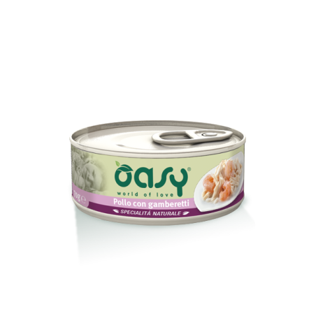 OASY POLLO GAMBERETTI 70 GR