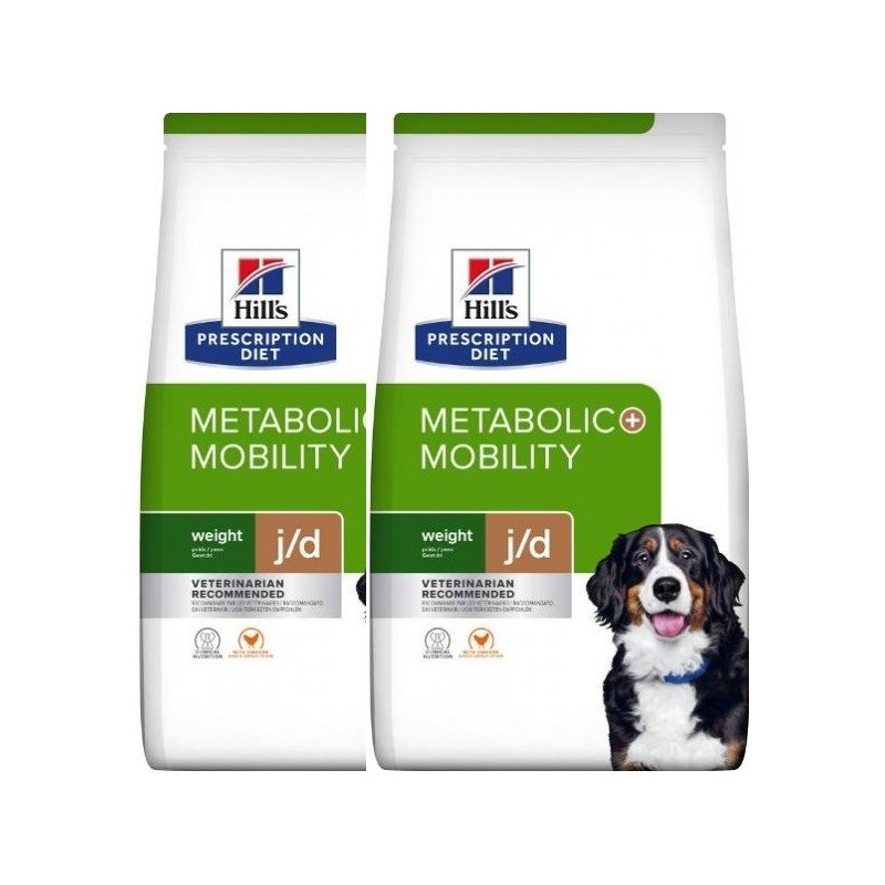 HILL'S METABOLIC + MOBILITY.CANE 12 KG **acquisto minimo 2 sacchi*prezzo riferito alla singola confezione*