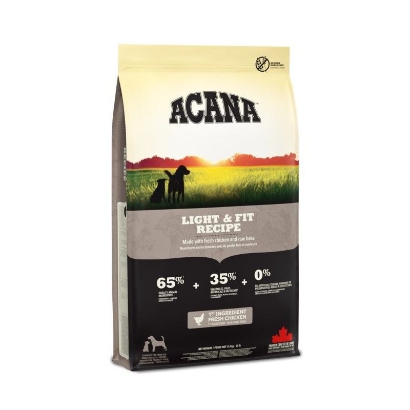 ACANA HERITAGE LIGHT&FIT KG.11,4