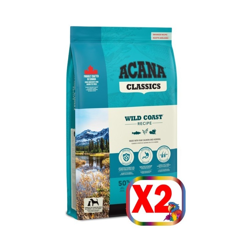 ACANA WILD COAST KG.9,7 *acquisto minimo 2pz*