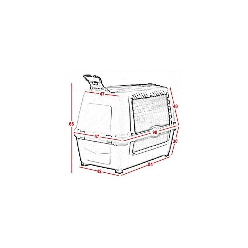 TRASPORTINO SKUDO CAR 100 ***TRASPORTO GRATUITO***